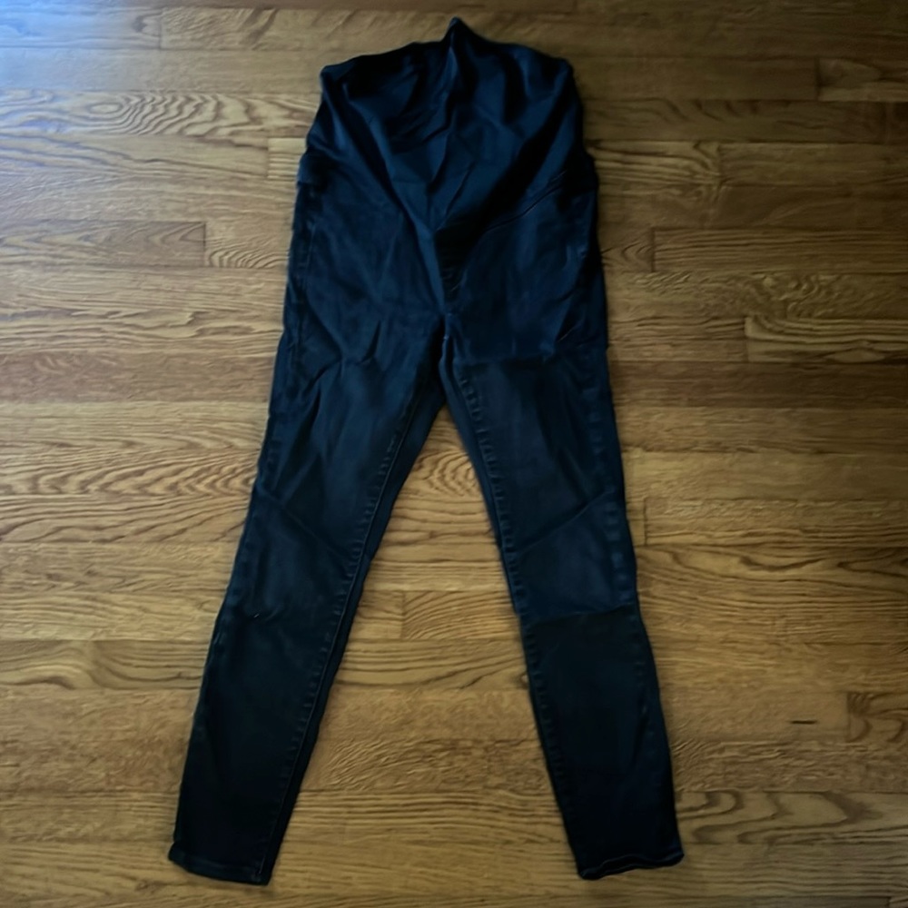 J crew black maternity jeans